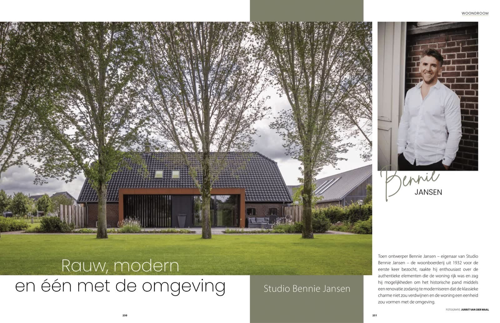 renovatie boerderij met balken