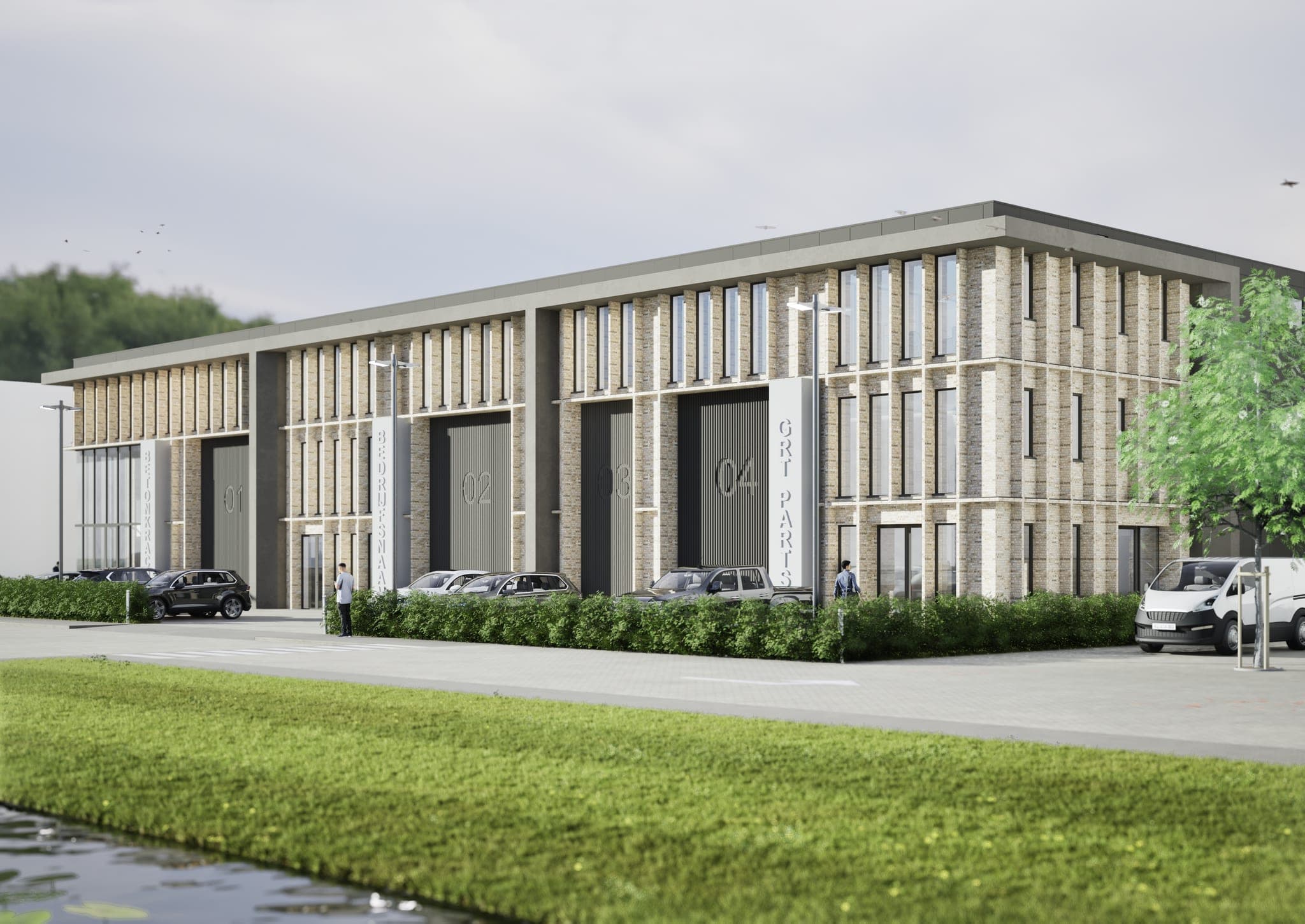 Bedrijfsverzamelgebouw — De Stroet