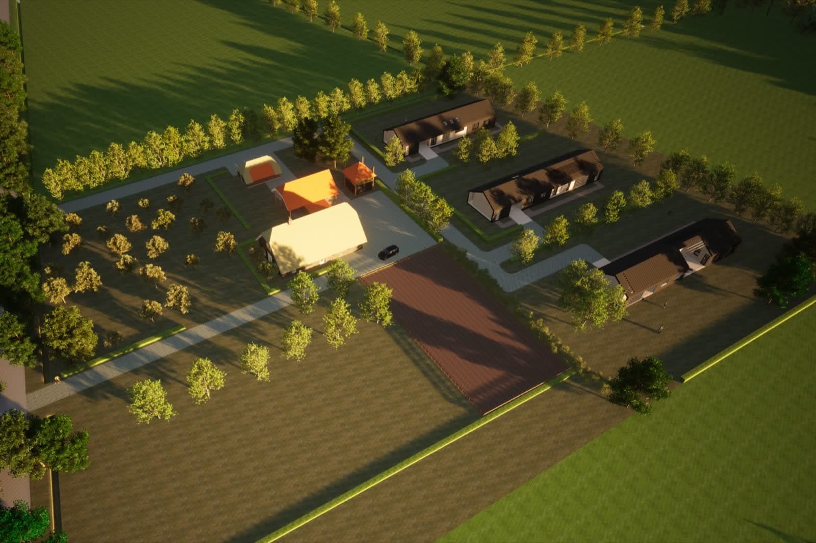 Moderne schuurwoningen Nijkerk — De woningen