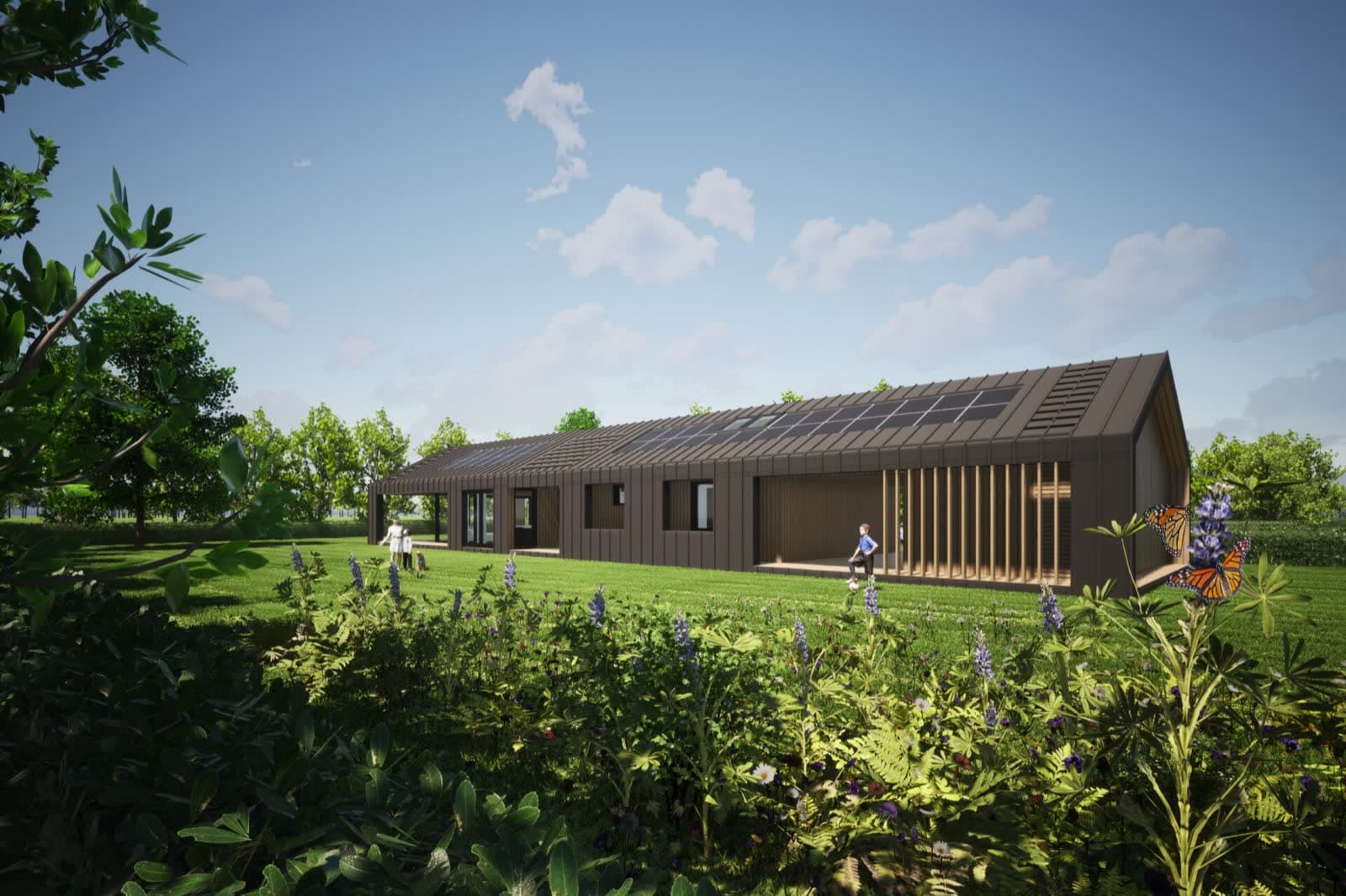 Moderne schuurwoningen Nijkerk — Verandawoning