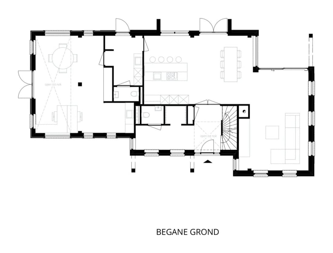 Plattegrond begane grond