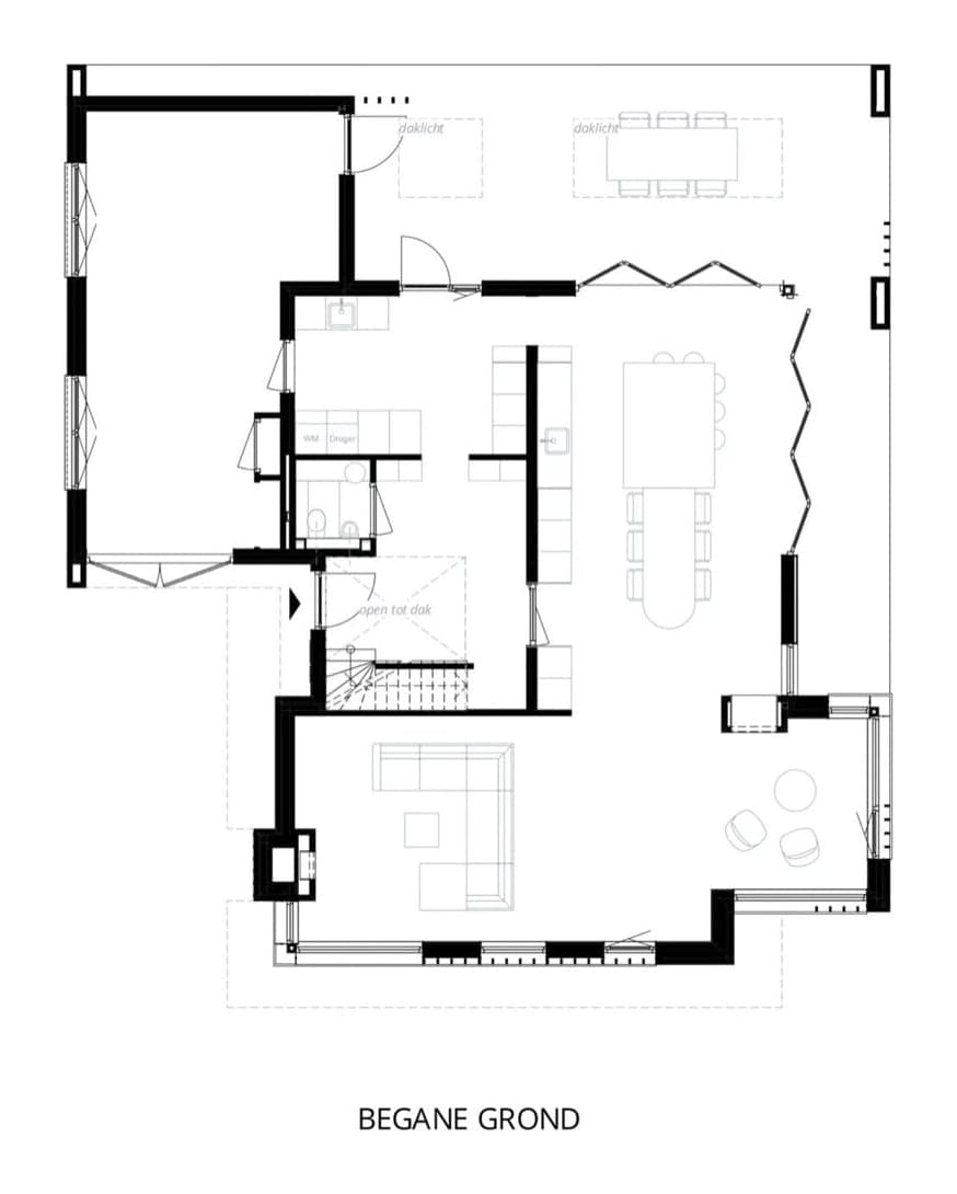 Plattegrond begane grond