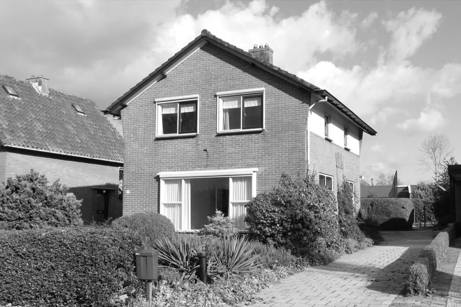 Woningmetamorfose Zwartebroek — Oude situatie