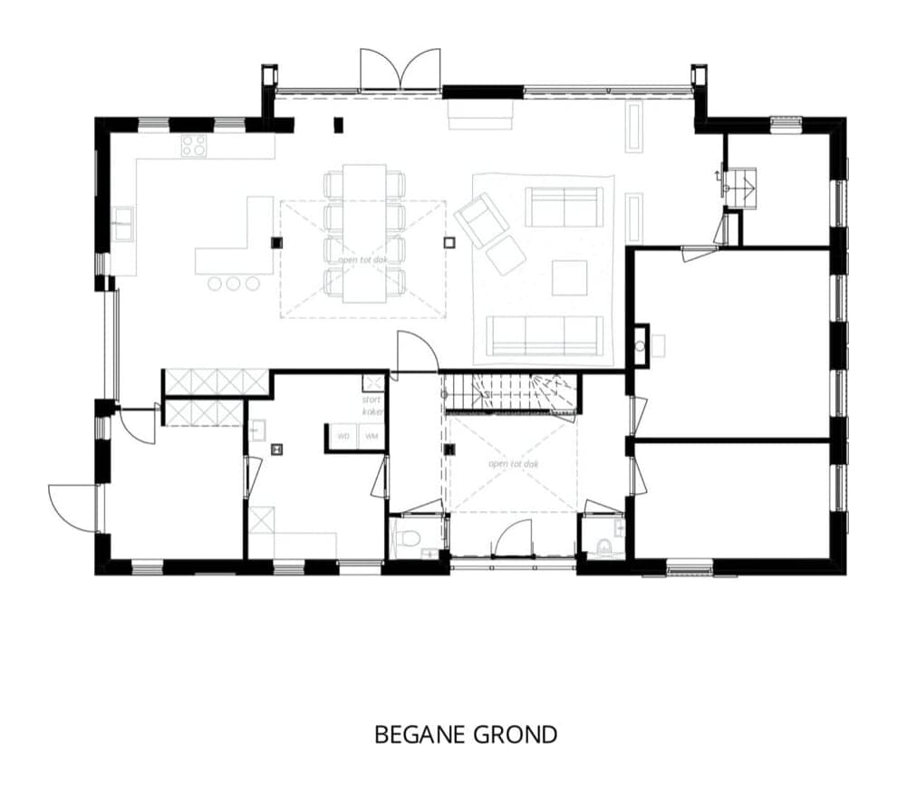 Plattegrond begane grond