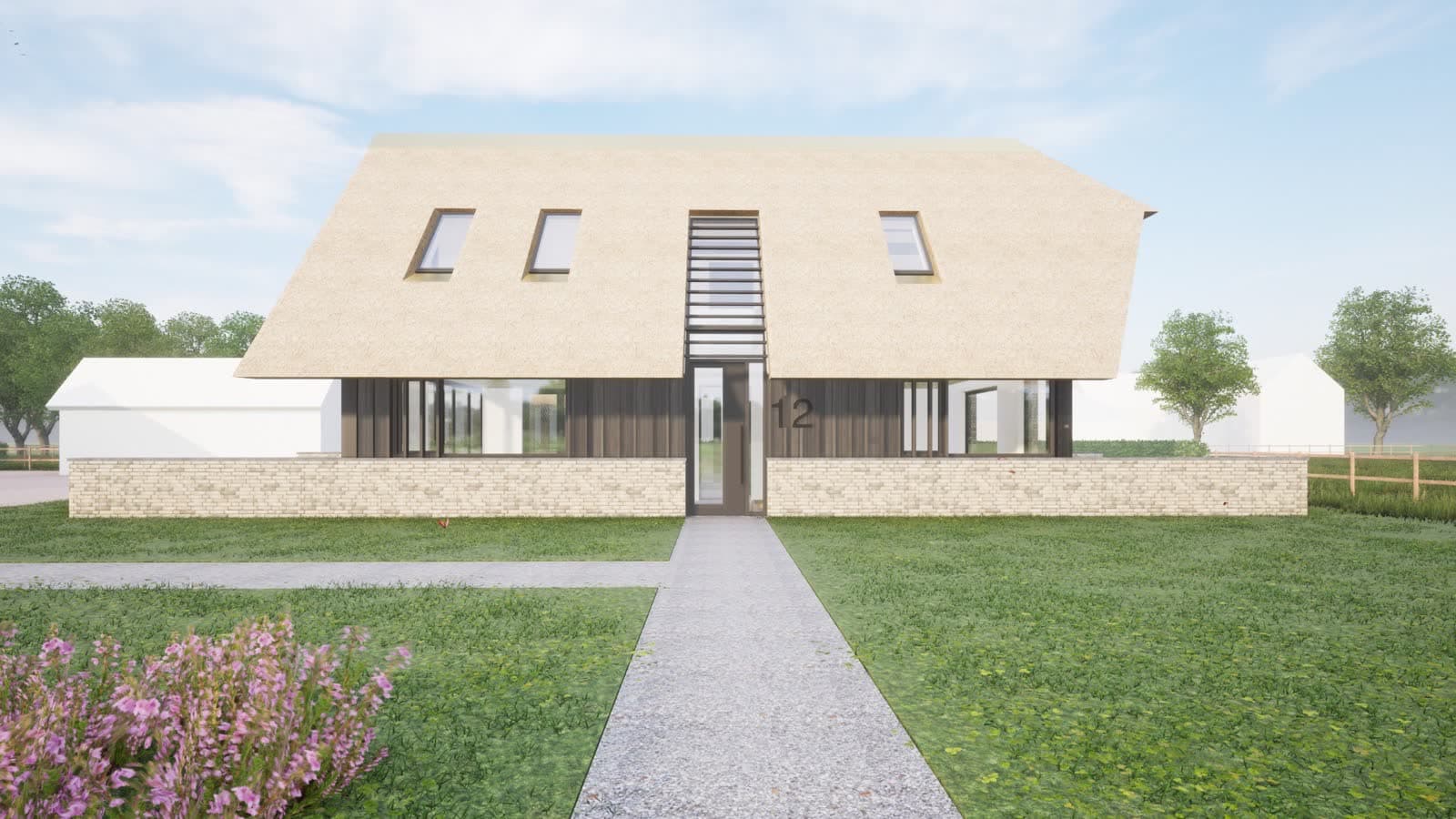 Woonboerderij Kootwijkerbroek — Nieuwbouw woonboerderij