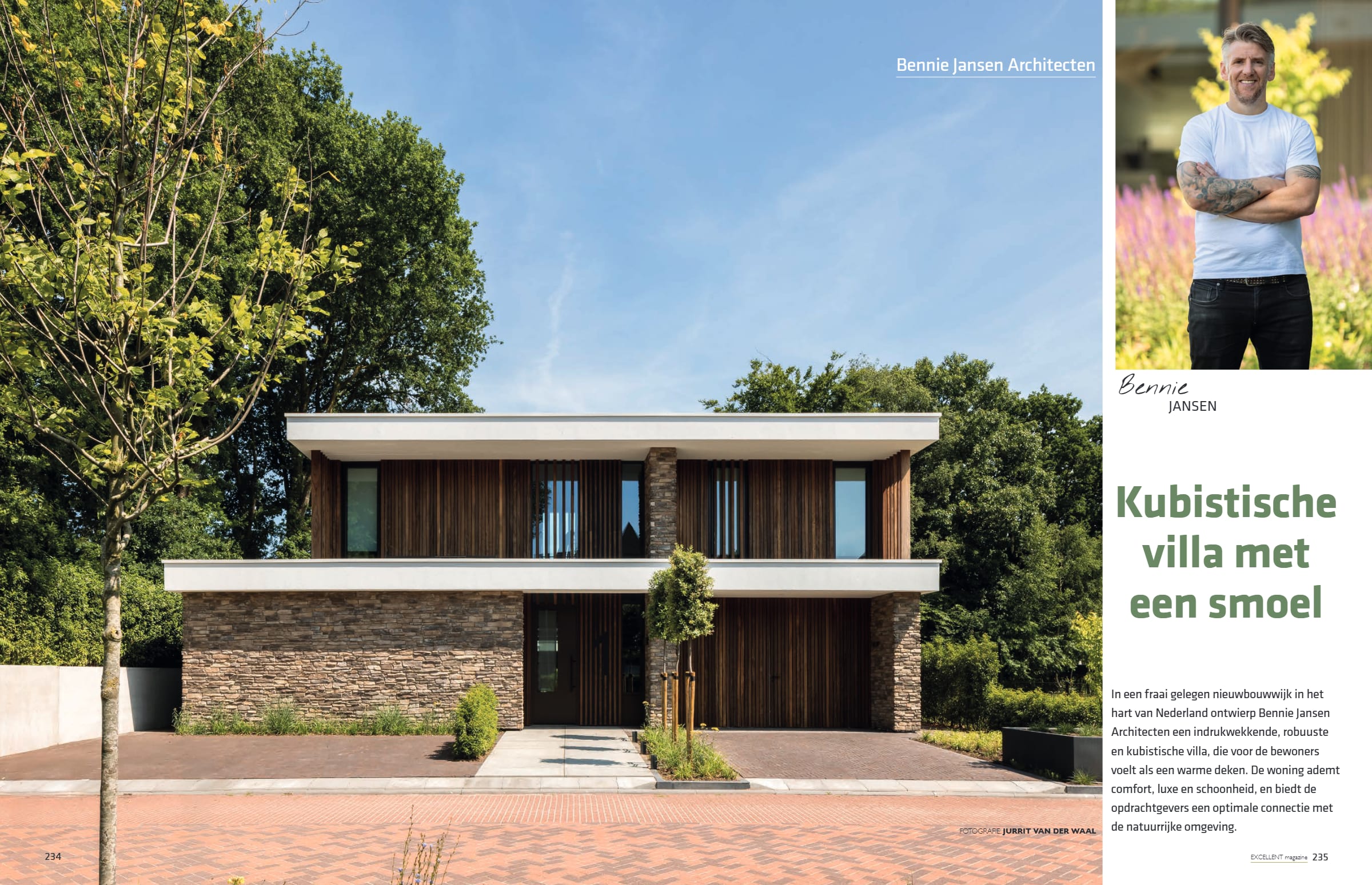 Villa J_01 in Excellent Woonmagazine, uitgave 5 2025 — pagina 1